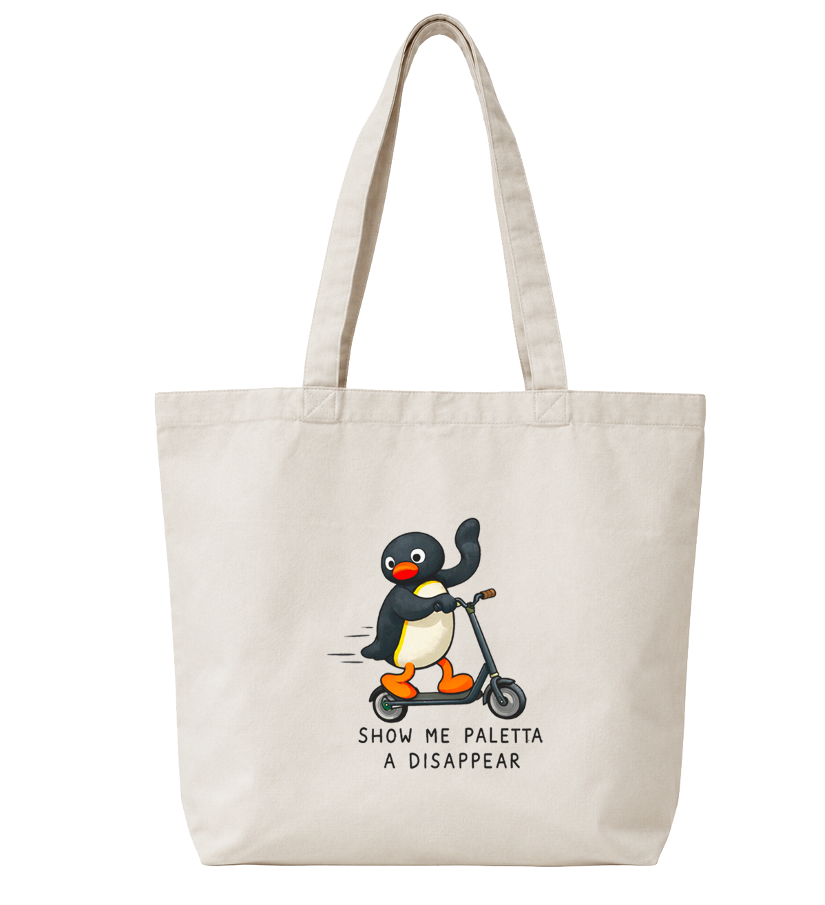 Tote Bag Show Me Paletta I Disappear