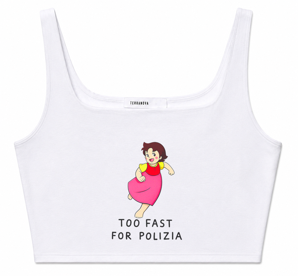 Crop Top Too Fast For Polizia