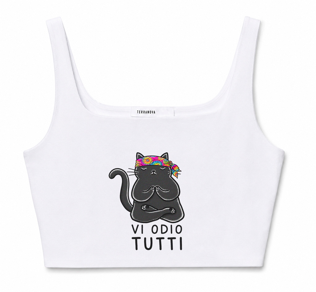 Crop Top Odio Tutti