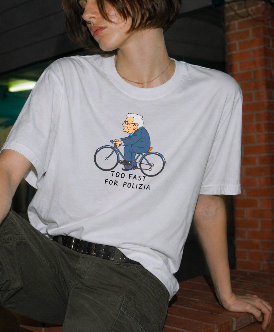 T-shirt Presidente Too Fast For Polizia