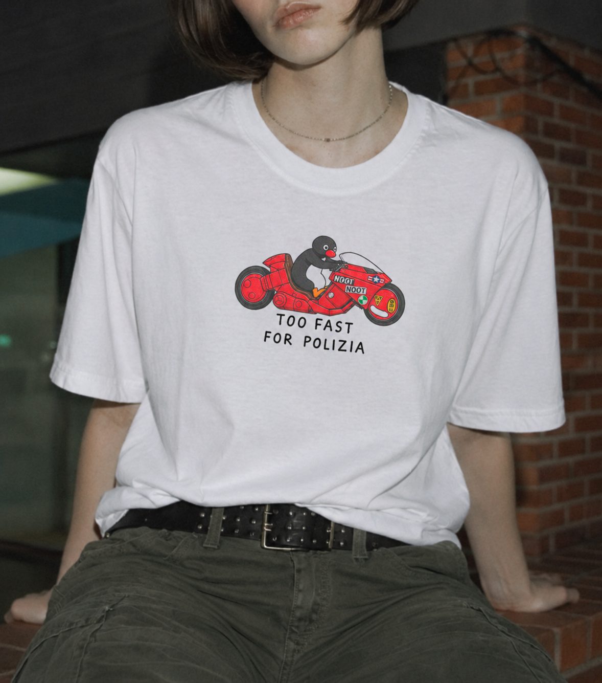T-shirt Too Fast For Polizia