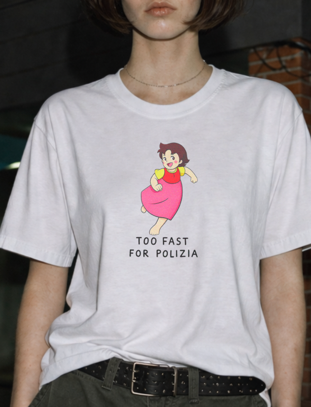 T-shirt Too Fast For Polizia