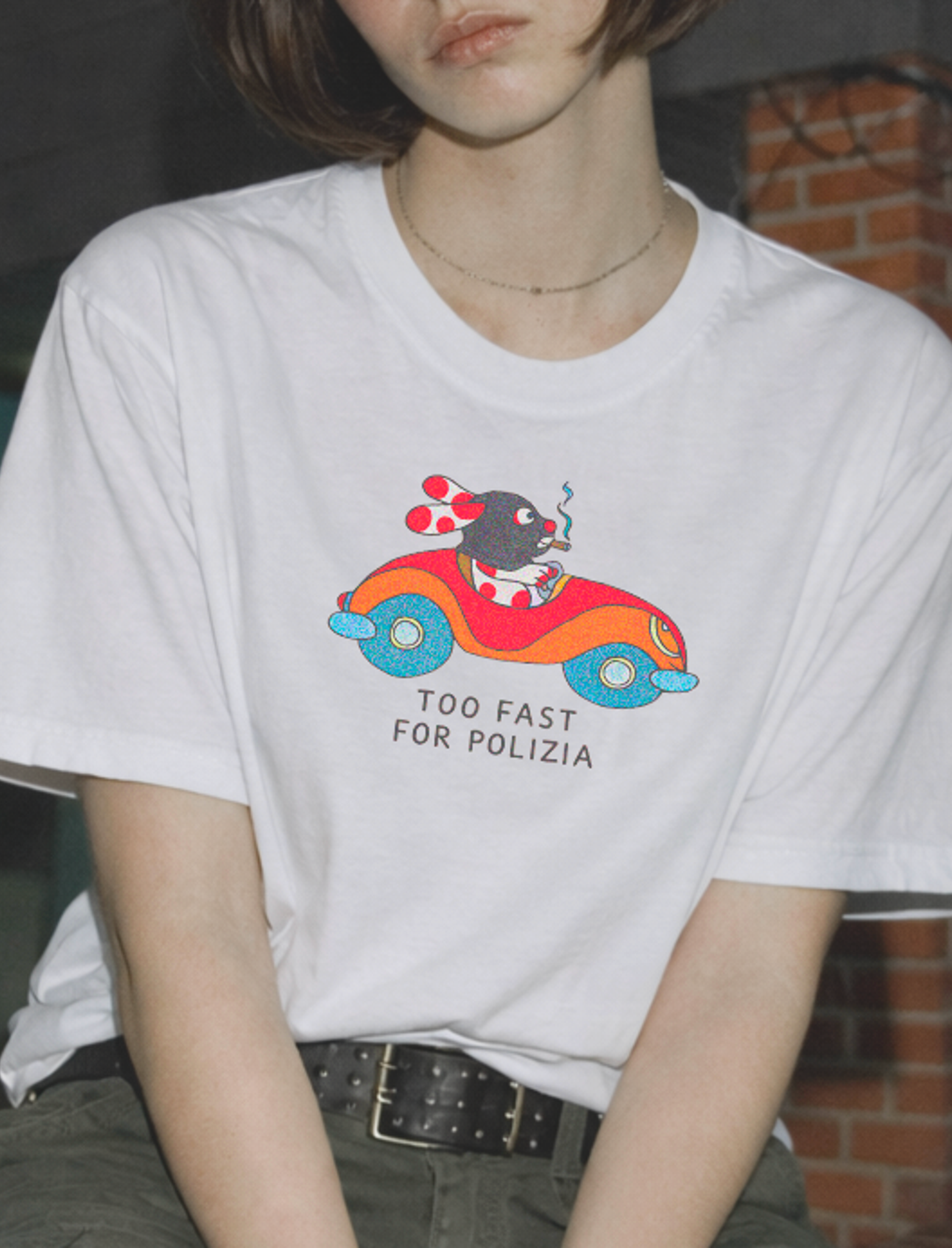 T-shirt Too Fast For Polizia